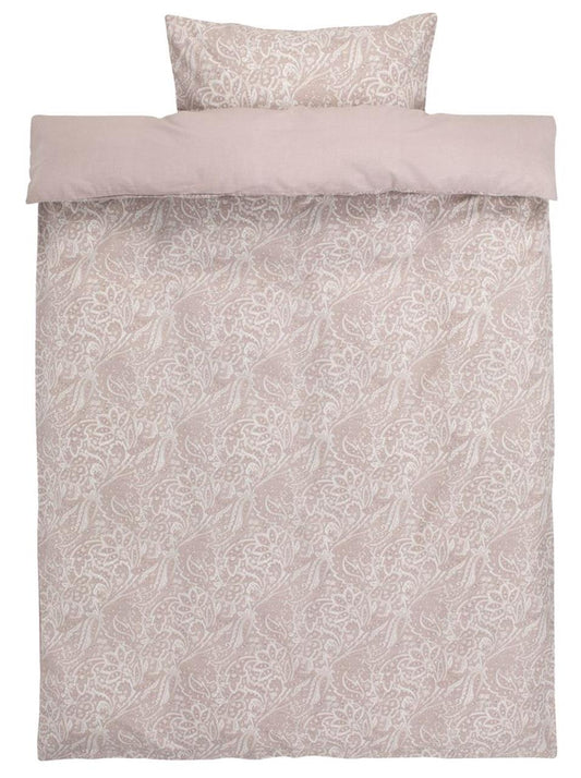 Pink Floral Duvet Bedsheet