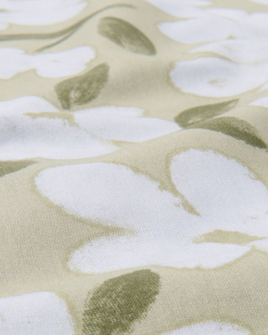 Green Flower Duvet Bedsheet